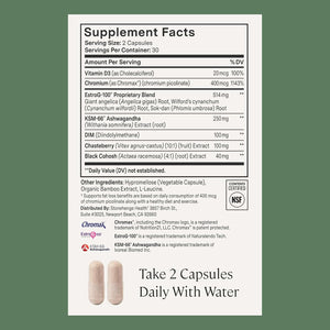 Stonehenge Health for Women Menopause Support for Peri + Menopause + Post - Mood, Energy, Stress, Hot Flashes, Night Sweats, Sleep & Cortisol, Chromax Chromium, Vitamin D3, KSM-66 Ashwagandha (2 Pack) - PrimeBioHealth - canada supplements