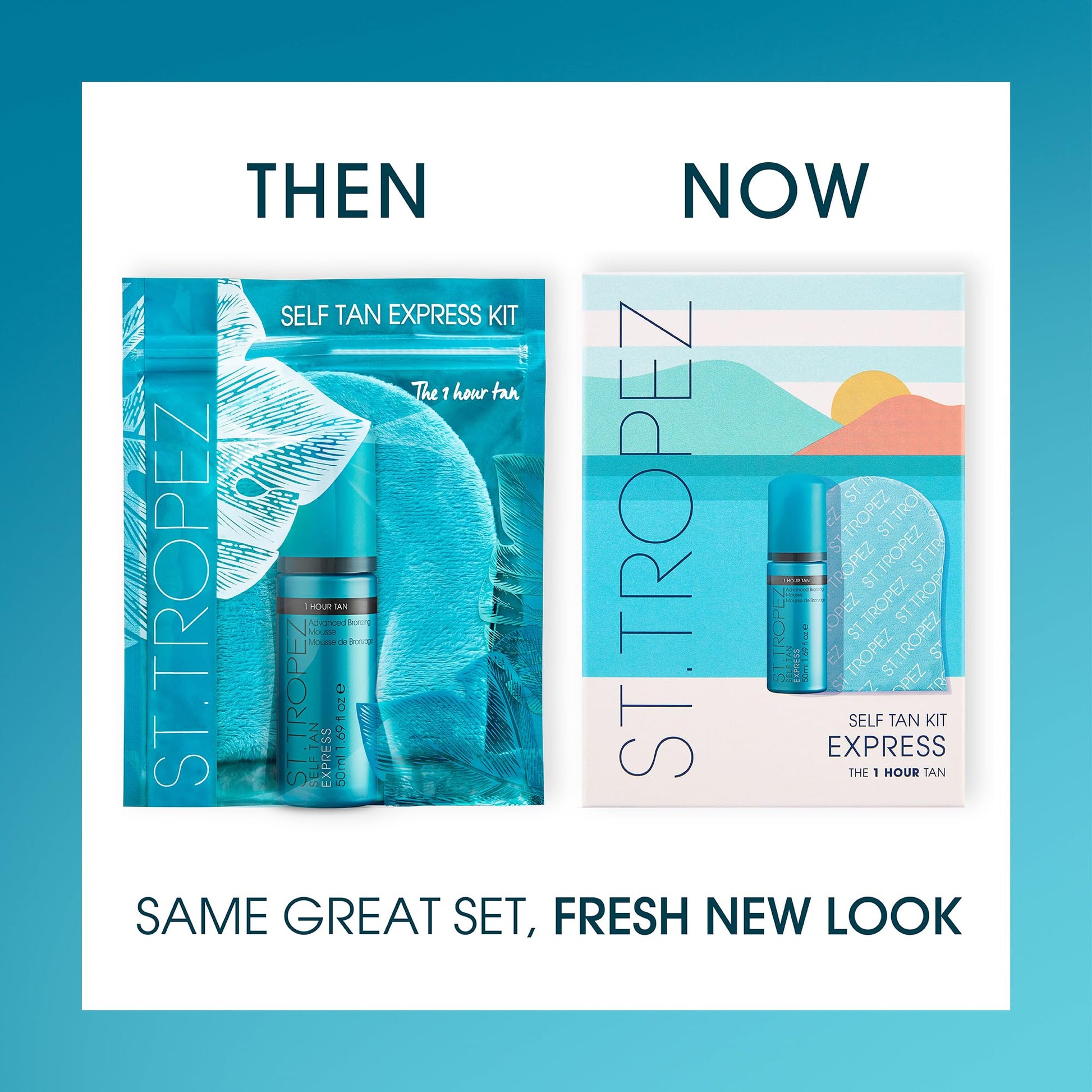 St.Tropez Self Tan Express Mini Kit: Travel-Sized Light/Medium/Dark 1-3 Hour Express Mousse and Tanning Applicator Mitt - PrimeBioHealth - canada supplements