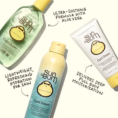 Sun Bum Cool Down Aloe Vera Gel - Vegan After Sun Care to Soothe and Hydrate Sunburn - 8 oz - PrimeBioHealth - canada supplements