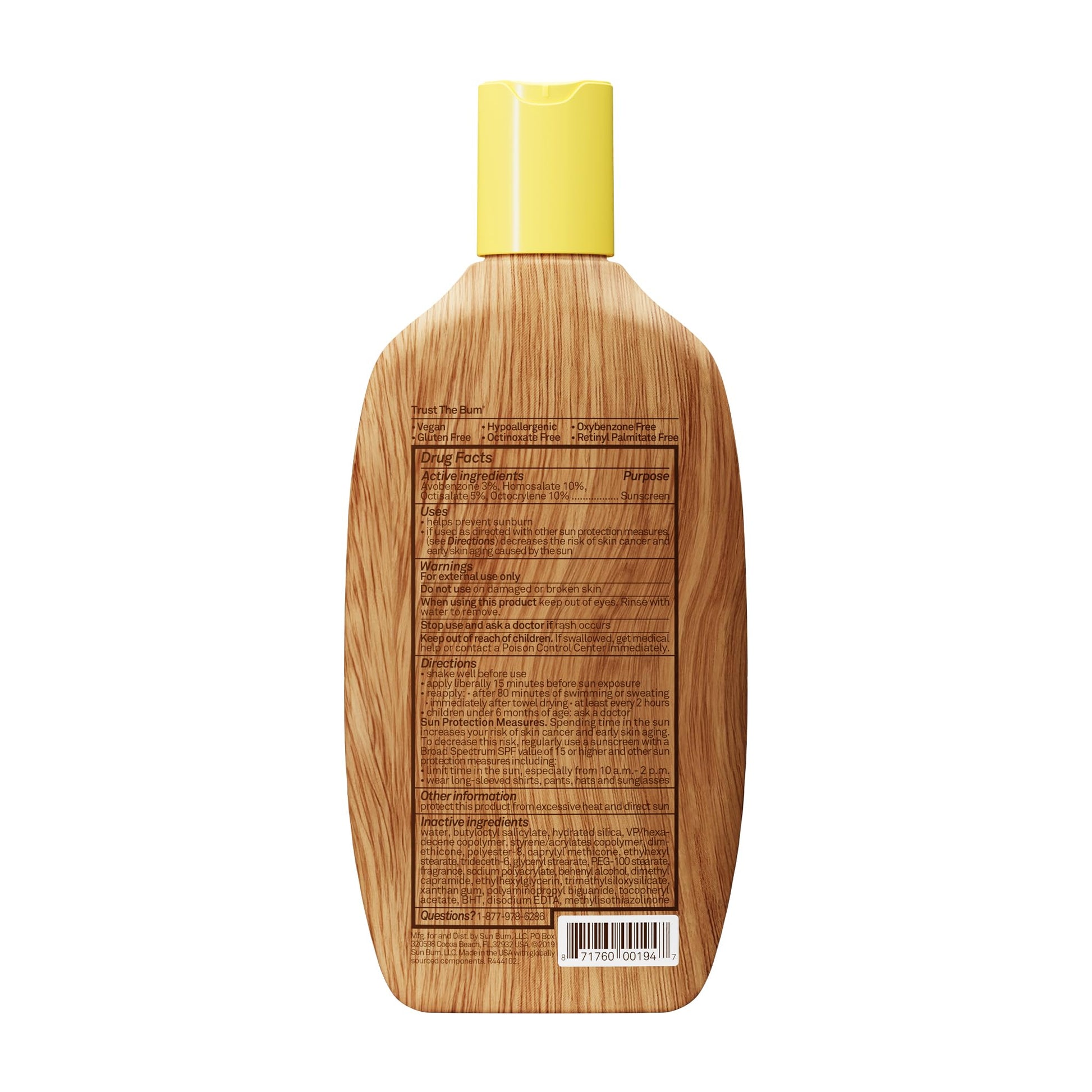 Sun Bum Original SPF 50 Sunscreen Body Lotion - Broad Spectrum Moisturizing Sunscreen - PrimeBioHealth - canada supplements