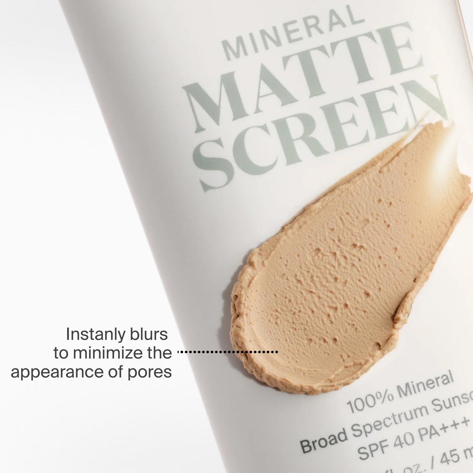 Supergoop! Mineral Mattescreen (SPF 40) - 45 mL - Mineral, Oil-Free Broad Spectrum Sunscreen - Smooths Skin’s Appearance - PrimeBioHealth - canada supplements