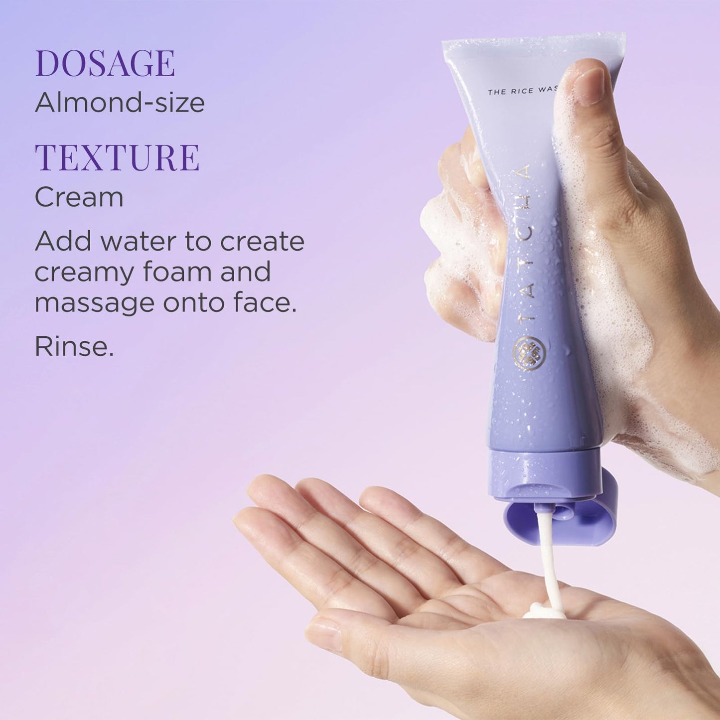 TATCHA The Rice Wash | Soft Cream Facial Cleanser Washes Away Buildup Without Stripping Skin For A Soft, Luminous Complexion | 4 oz - PrimeBioHealth - canada supplements