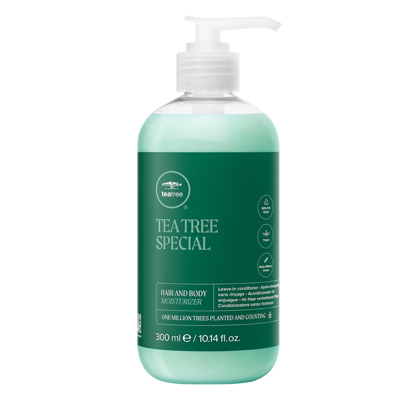 Tea Tree Hair and Body Moisturizer Leave-In Conditioner, Body Lotion, After-Shave Cream, For All Hair + Skin Types, 10.14 fl. oz. - PrimeBioHealth - canada supplements