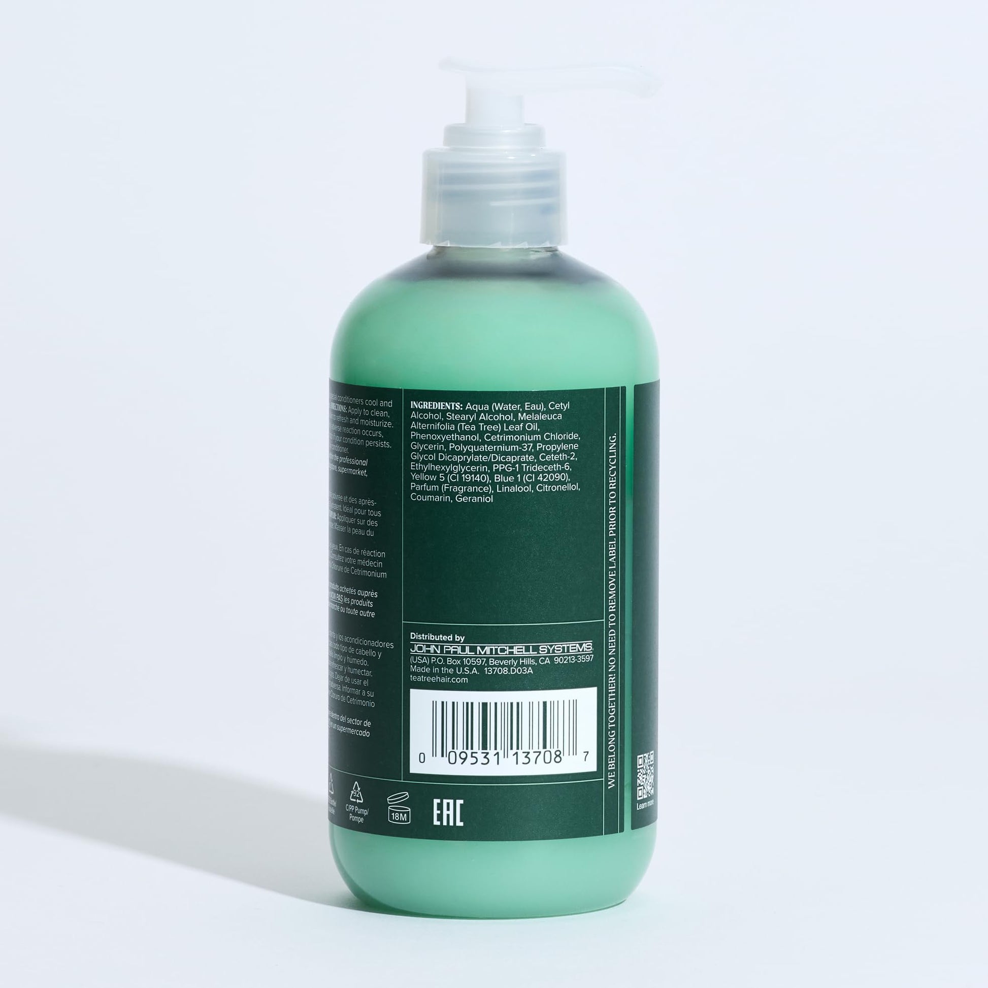 Tea Tree Hair and Body Moisturizer Leave-In Conditioner, Body Lotion, After-Shave Cream, For All Hair + Skin Types, 10.14 fl. oz. - PrimeBioHealth - canada supplements
