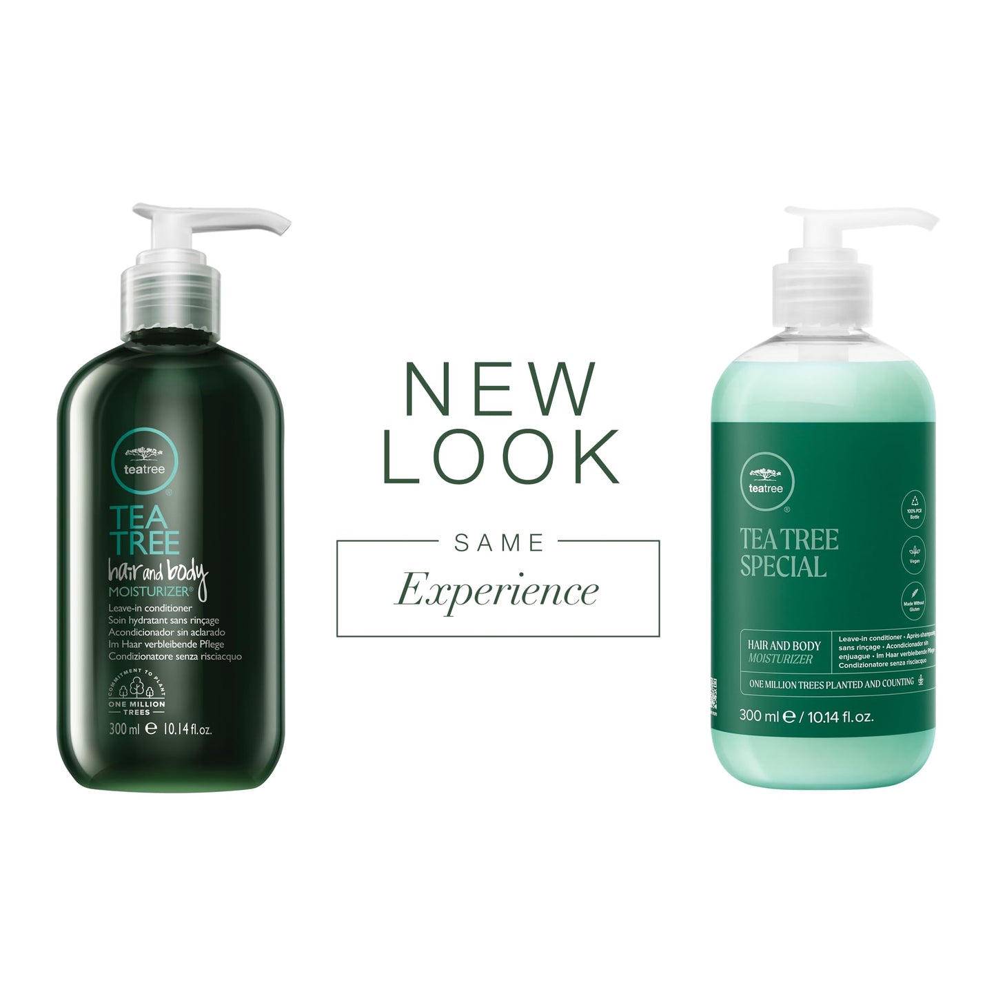 Tea Tree Hair and Body Moisturizer Leave-In Conditioner, Body Lotion, After-Shave Cream, For All Hair + Skin Types, 10.14 fl. oz. - PrimeBioHealth - canada supplements