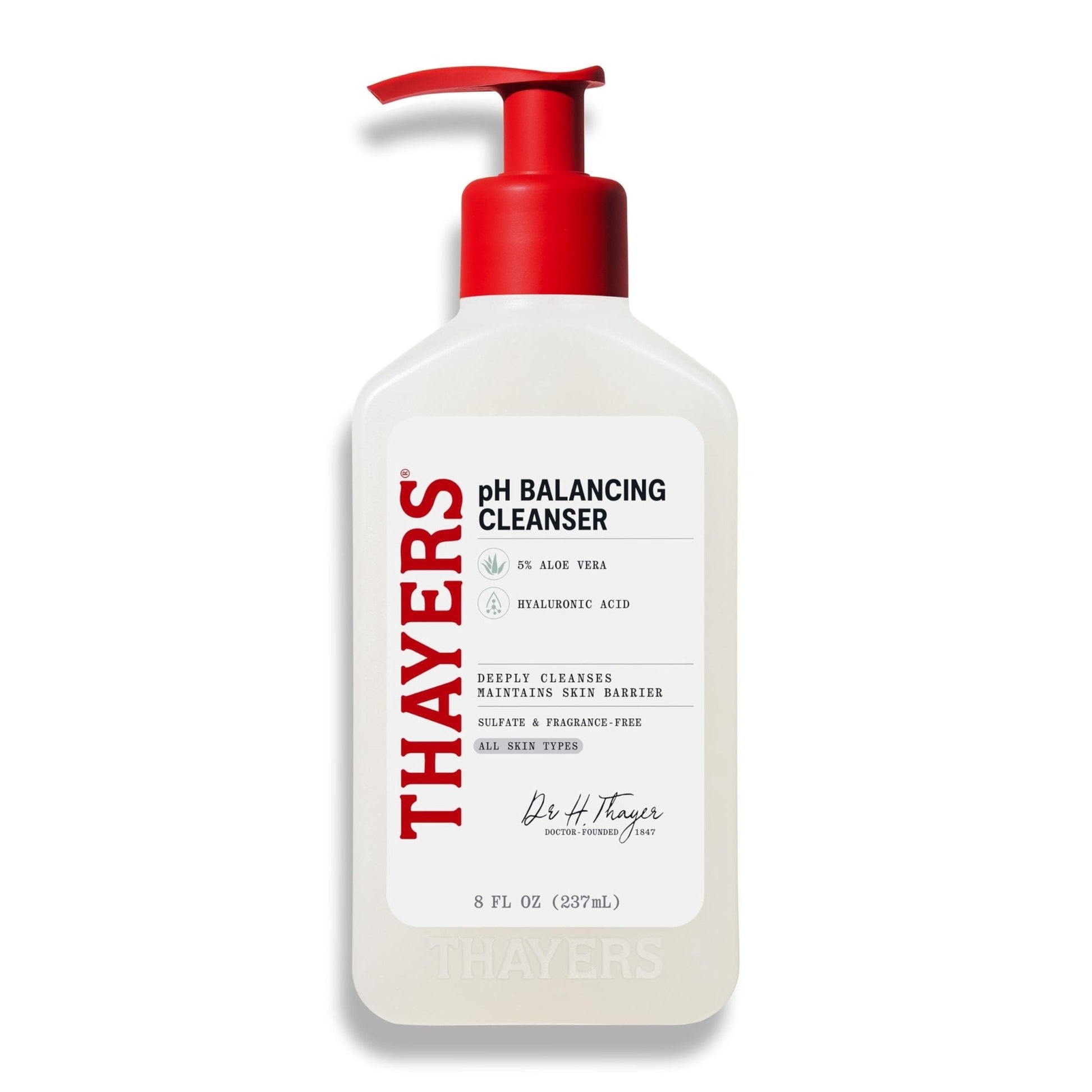 THAYERS pH Balancing Daily Cleanser, Face Wash with Aloe Vera, Gentle and Hydrating Skin Care for Dry, Oily, or Acne Prone Skin, 8 FL Oz. - PrimeBioHealth - canada supplements