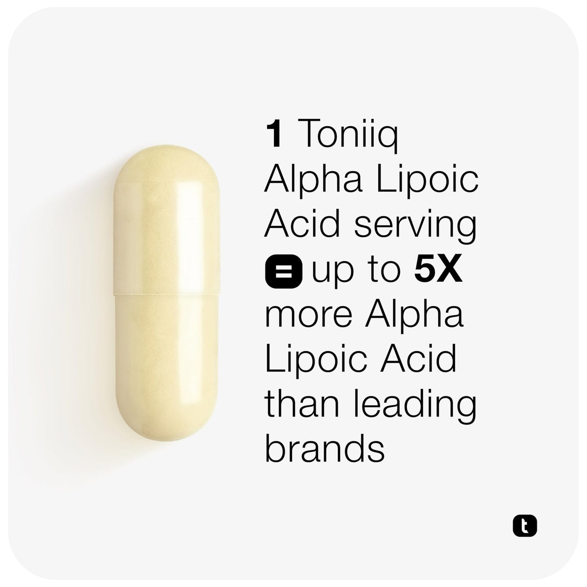 Toniiq 1000mg Ultra High Strength Alpha Lipoic Acid Capsules - Highly Purified 99%+ USP Standard - 120 Capsules ALA Supplement - PrimeBioHealth - canada supplements