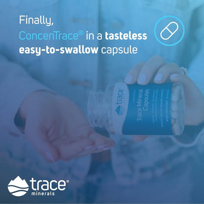 Trace Minerals ConcenTrace Trace Mineral Capsules - ConcenTrace Capsules for Overall Health - Bone Strength, Muscle Recovery & Energy Support - PrimeBioHealth - canada supplements
