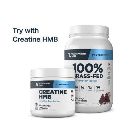 Transparent Labs Grass-Fed Whey Protein Isolate - Natural Flavor, Gluten Free Whey Protein Powder w/ 28g of Protein per Serving - PrimeBioHealth - canada supplements