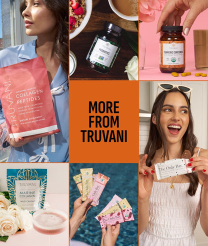 Truvani Vegan Pea Protein Powder | Pumpkin Spice | 20g Organic Plant Based Protein | 20 Servings | Keto | Gluten & Dairy Free - PrimeBioHealth - canada supplements