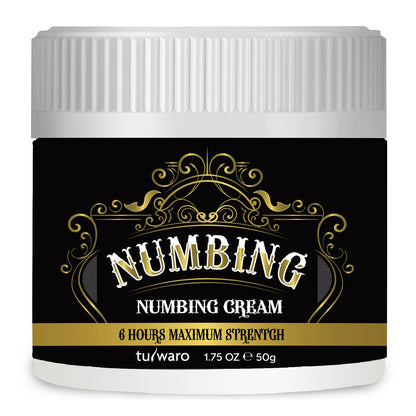 tuiwaro Numbing Cream Extra Strength: Relief Long Lasting & Fast-Absorbing with Emu Oil and Arnica — Non-Greasy 50 mL - PrimeBioHealth - canada supplements