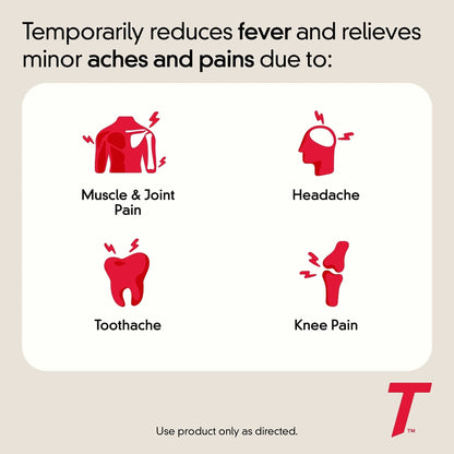 Tylenol Extra Strength Pain Relief Pills, Fast, Strong Pain Relief, Acetaminophen 500 mg Caplets, Pain Reliever & Fever Reducer Medicine for Headache, Backache, Toothache & Minor Arthritis, 100 Count - PrimeBioHealth - canada supplements