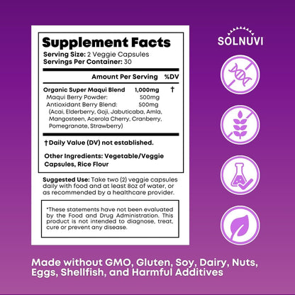 Ultra Metabolism Boost Duo Bundle - Super Maqui Berry & Morosil C3G - Metabolism, Immune, Wellness Support - Non GMO, Gluten Free, Vegan Supplements - PrimeBioHealth - canada supplements
