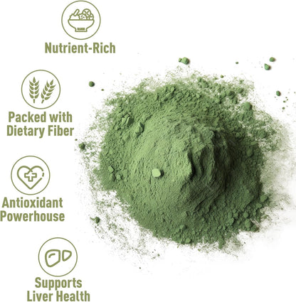 Unleash’d Organic Broccoli Powder 16 oz – 100% Pure Organic Superfood, Raw, Vegan, Non-GMO, Fiber & Vitamin-Rich - PrimeBioHealth - canada supplements