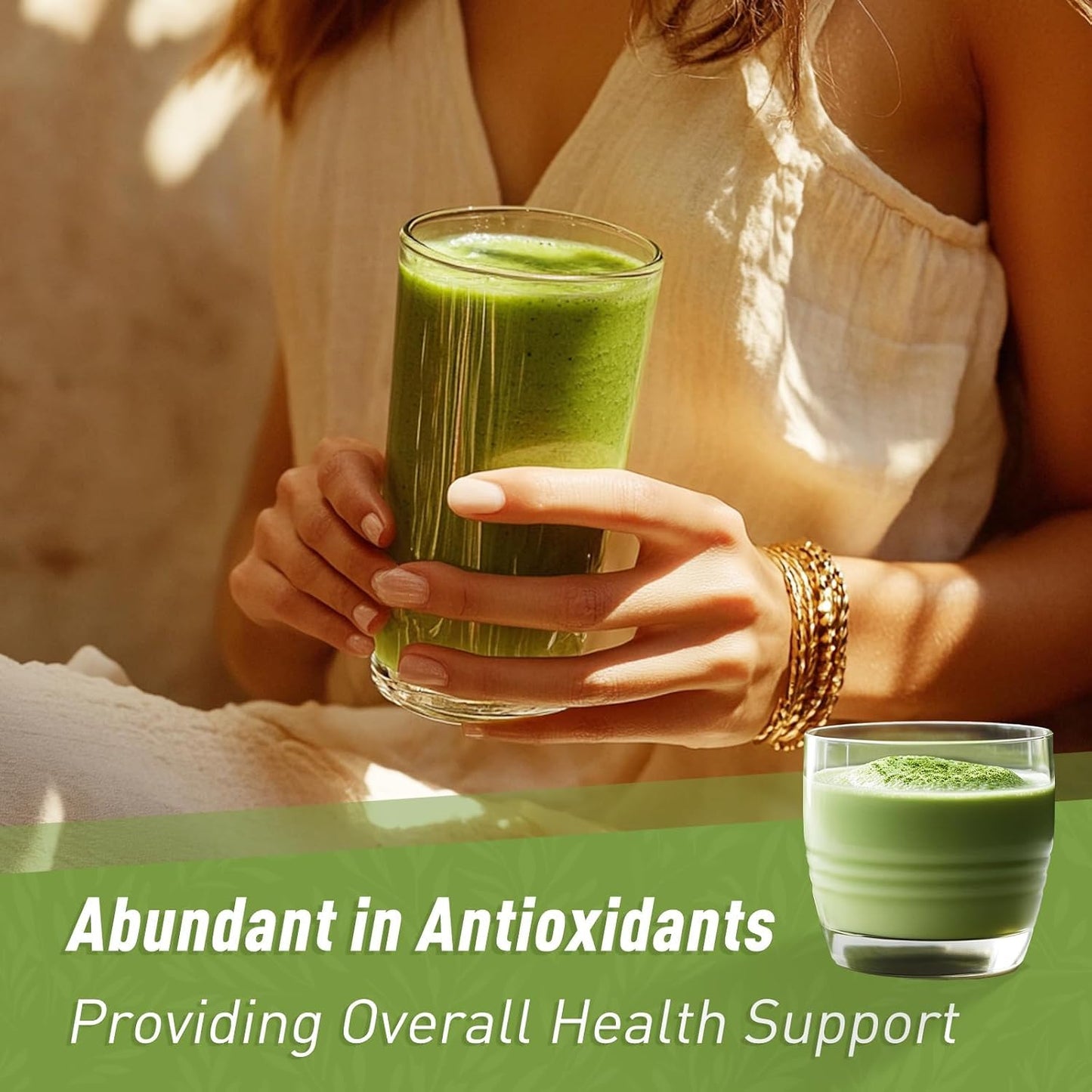 Unleash’d Organic Wheatgrass Powder 16 oz – 100% Pure Superfood, Rich in Vitamins, Fiber & Minerals for Immune Support & Wellness - PrimeBioHealth - canada supplements