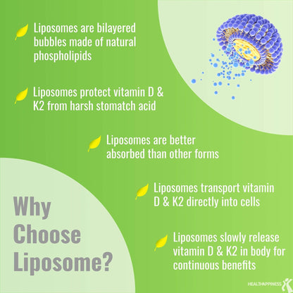 UpNourish Liposomal D3 K2 MK-7 – 365 Mini softgels with Organic Coconut Oil - 5000 IU 125 mcg Vitamin D3 and 100 mcg Vitamin k2 for Optimal Bone and Immune Health - PrimeBioHealth - canada supplements
