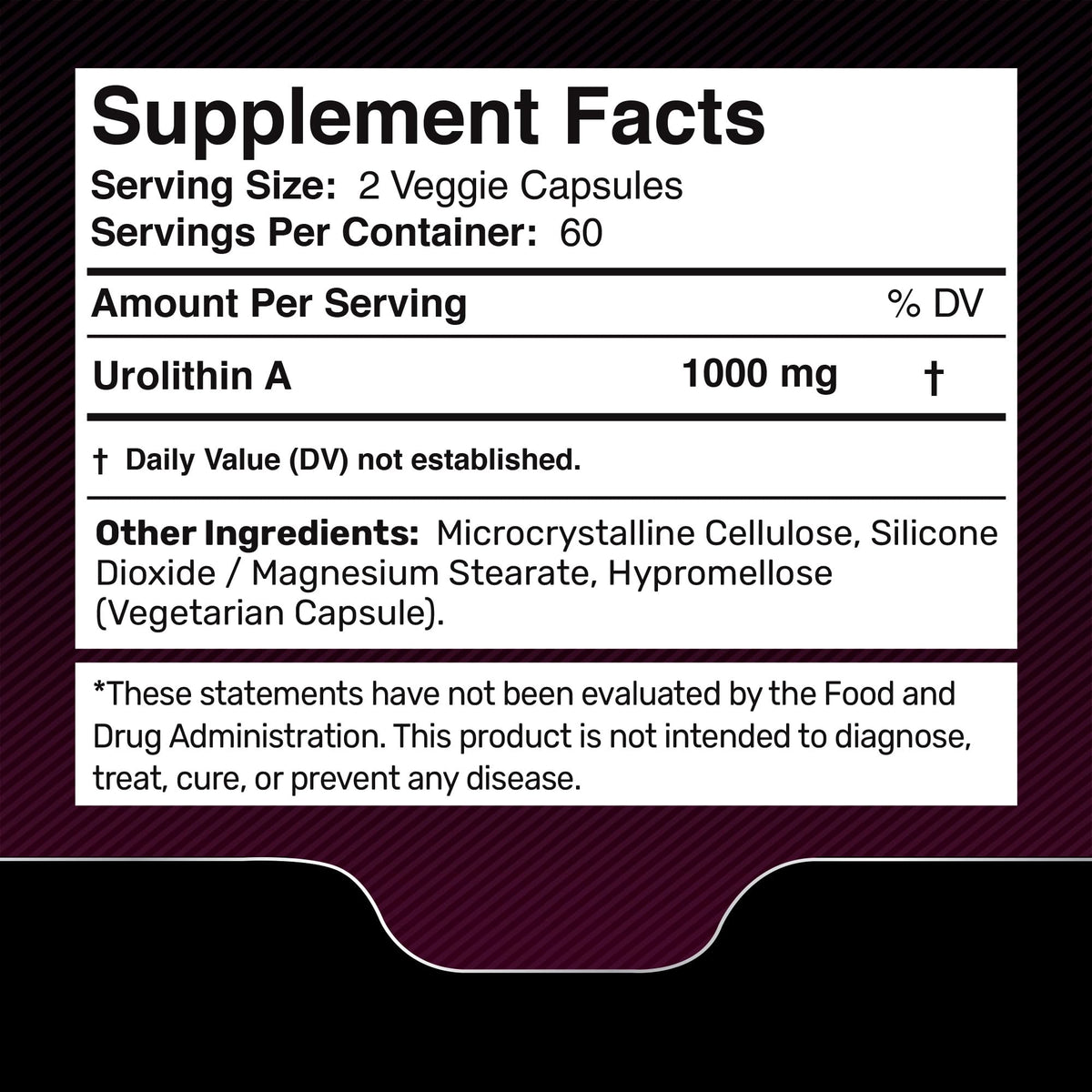 Urolithin A Supplement Capsules 1,000mg (98.9% Pure) – Advanced Urolithin A+ Formula for Cellular Renewal & Mitochondrial Support - PrimeBioHealth - canada supplements