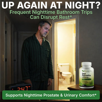 USA Grown Saw Palmetto | 180 Capsules Prostate Health Supplement | Hair Growth for Men & Women | Support to Help Maintain Normal Urination Frequency - PrimeBioHealth - canada supplements
