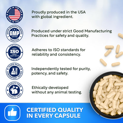 USDA Organic Lion's Mane, 50% Polysaccharides, 120ct | Focus | Brain Health - PrimeBioHealth - canada supplements