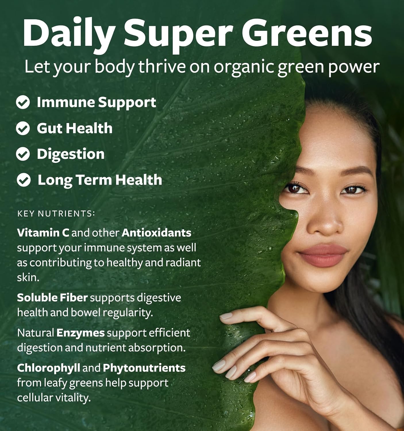 USDA Organic Super Greens Supplement - Organic Greens Fruits and Vegetable Supplement for Adults with 28 Superfood Complex with Superfruits Roots Herbs & More - Vegan & Non-GMO (Up to 3 Month Supply) - PrimeBioHealth - canada supplements