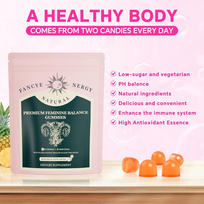 Vaginal Probiotics for Women – Premium Feminine Balance Gummies for Women, Hawaiian Pineapple Flavor, Support Healthy Odor and Vaginal Flora, pH Balance - PrimeBioHealth - canada supplements