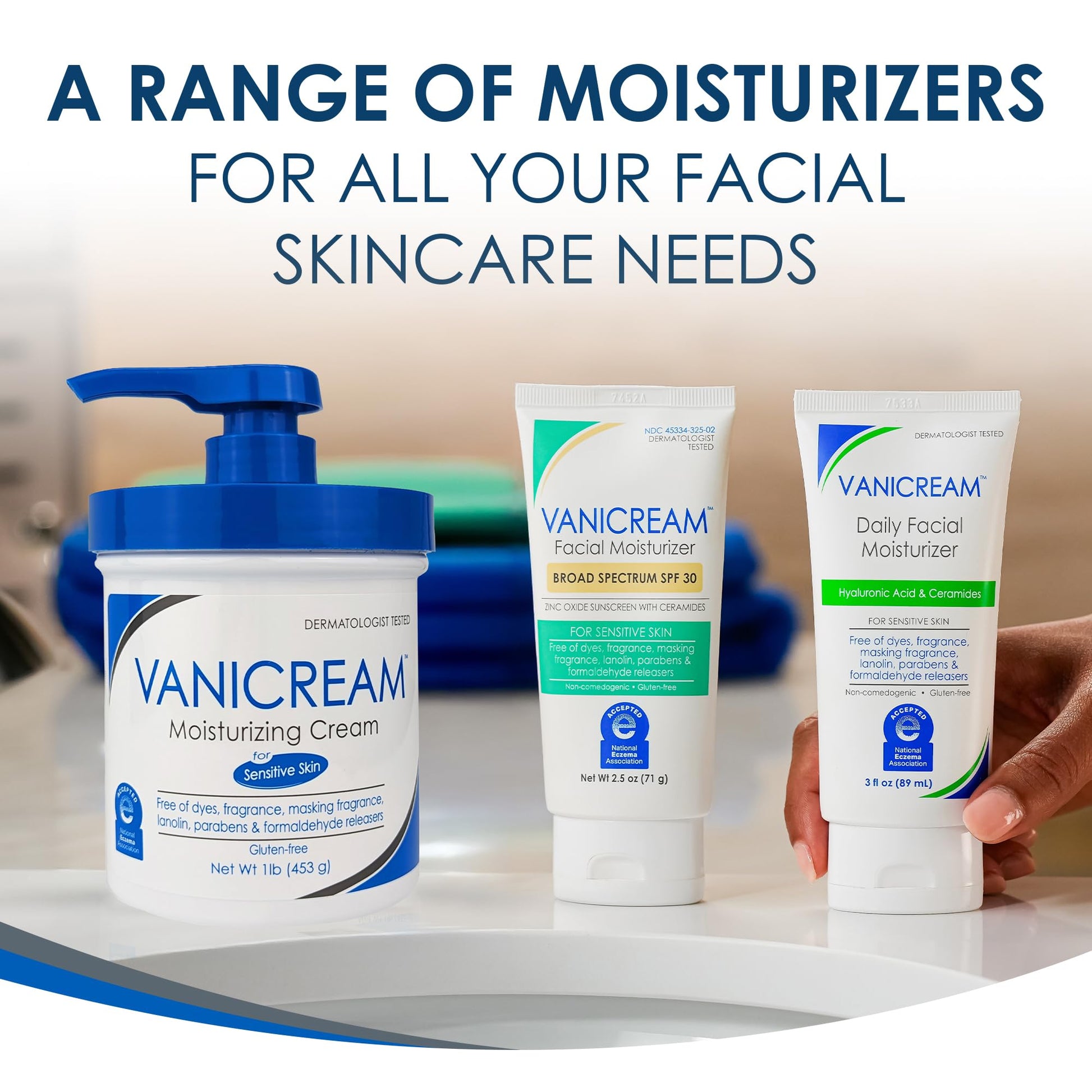 Vanicream Facial Moisturizer Broad Spectrum SPF 30; 2.5 Fl. Oz. - PrimeBioHealth - canada supplements