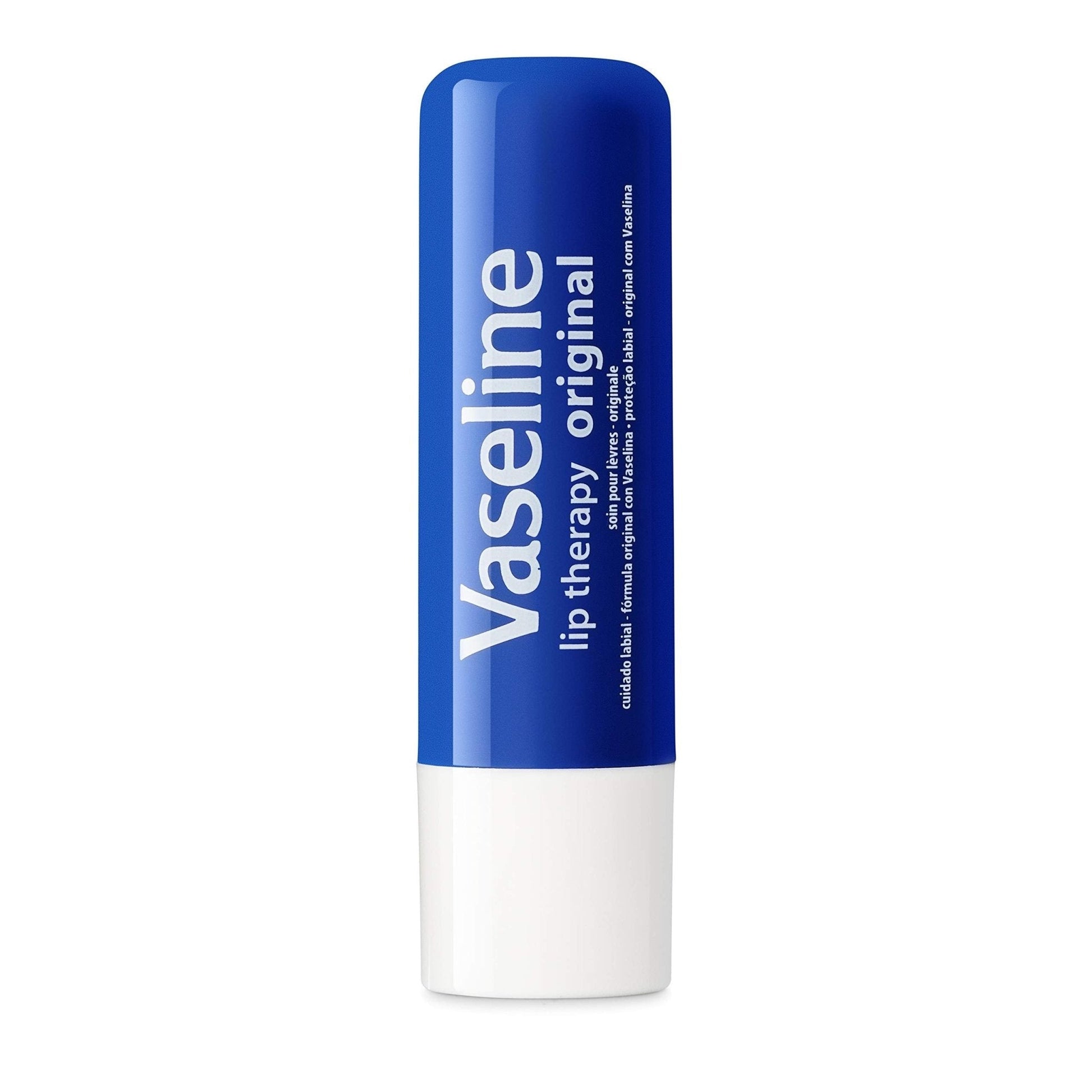 Vaseline Lip Therapy Care Original, Fast-Acting Nourishment, Ideal for Chapped, Dry, Cracked, or Damaged Lips - PrimeBioHealth - canada supplements