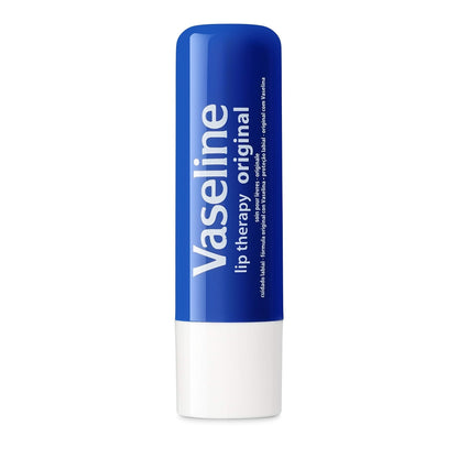 Vaseline Lip Therapy Care Original, Fast-Acting Nourishment, Ideal for Chapped, Dry, Cracked, or Damaged Lips - PrimeBioHealth - canada supplements