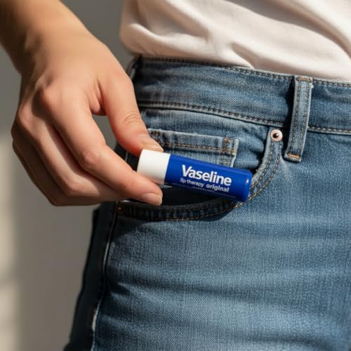 Vaseline Lip Therapy Care Original, Fast-Acting Nourishment, Ideal for Chapped, Dry, Cracked, or Damaged Lips - PrimeBioHealth - canada supplements