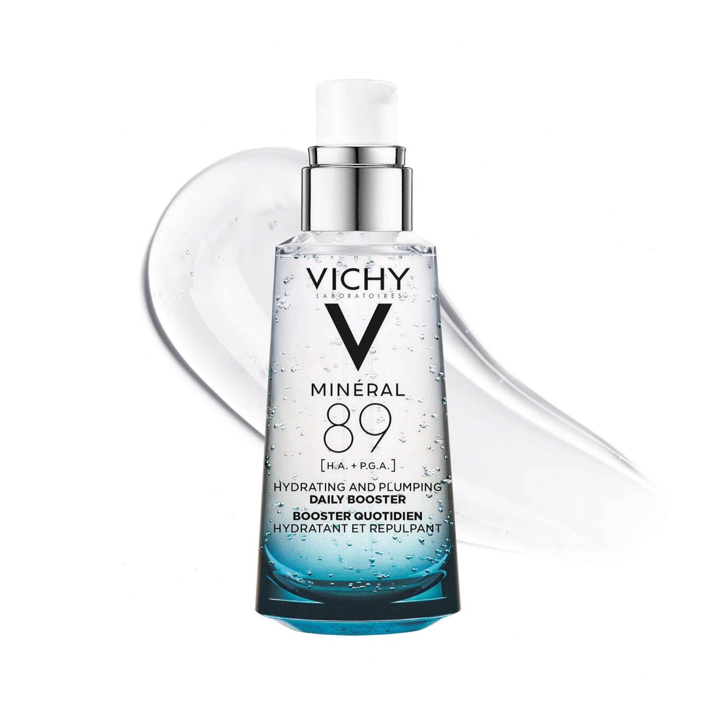 VICHY Mineral 89 Booster, Pure Hyaluronic Acid Serum for Face with Polyglutamic Acid for Skin Barrier Repair, Plumps & Hydrates - PrimeBioHealth - canada supplements