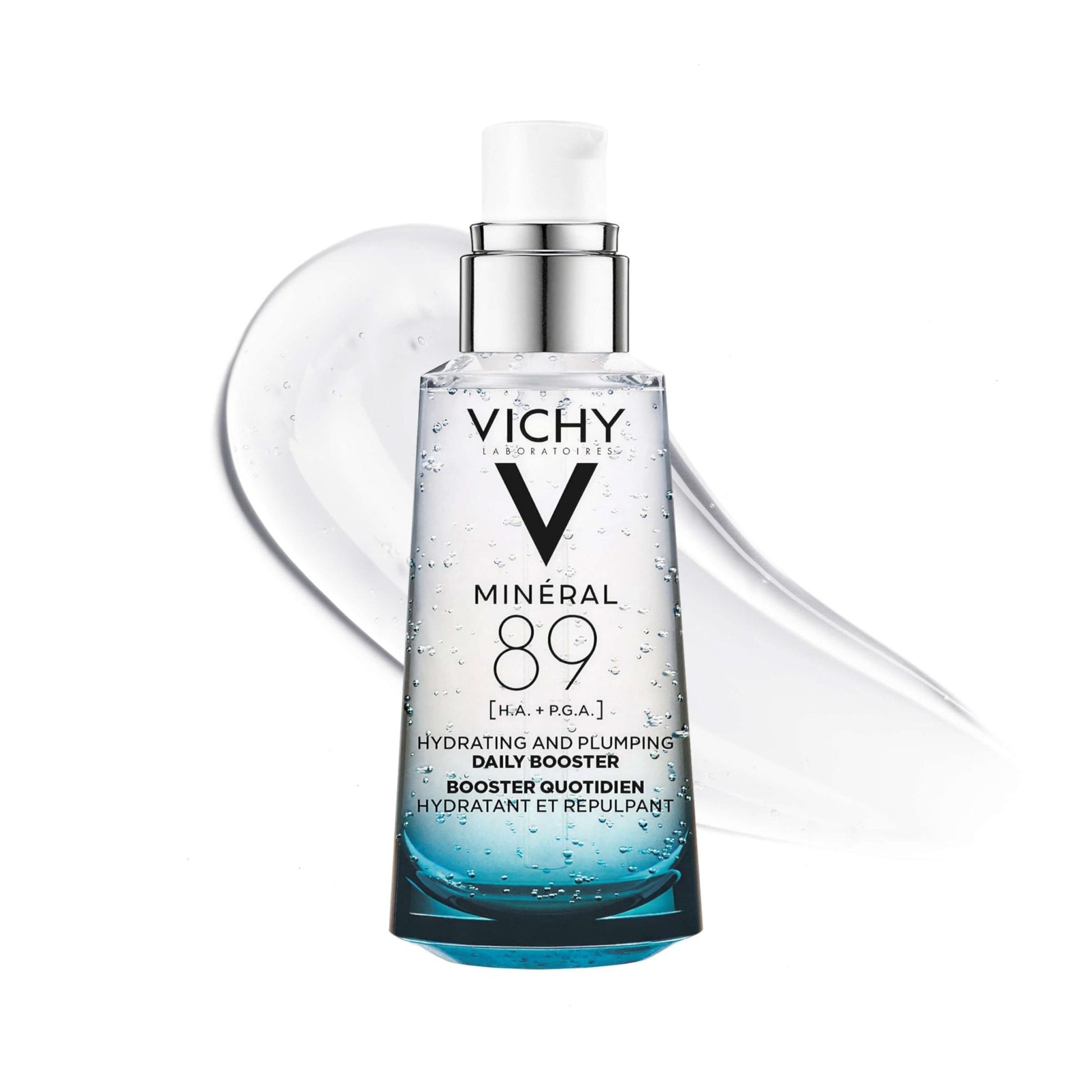 VICHY Mineral 89 Booster, Pure Hyaluronic Acid Serum for Face with Polyglutamic Acid for Skin Barrier Repair, Plumps & Hydrates - PrimeBioHealth - canada supplements
