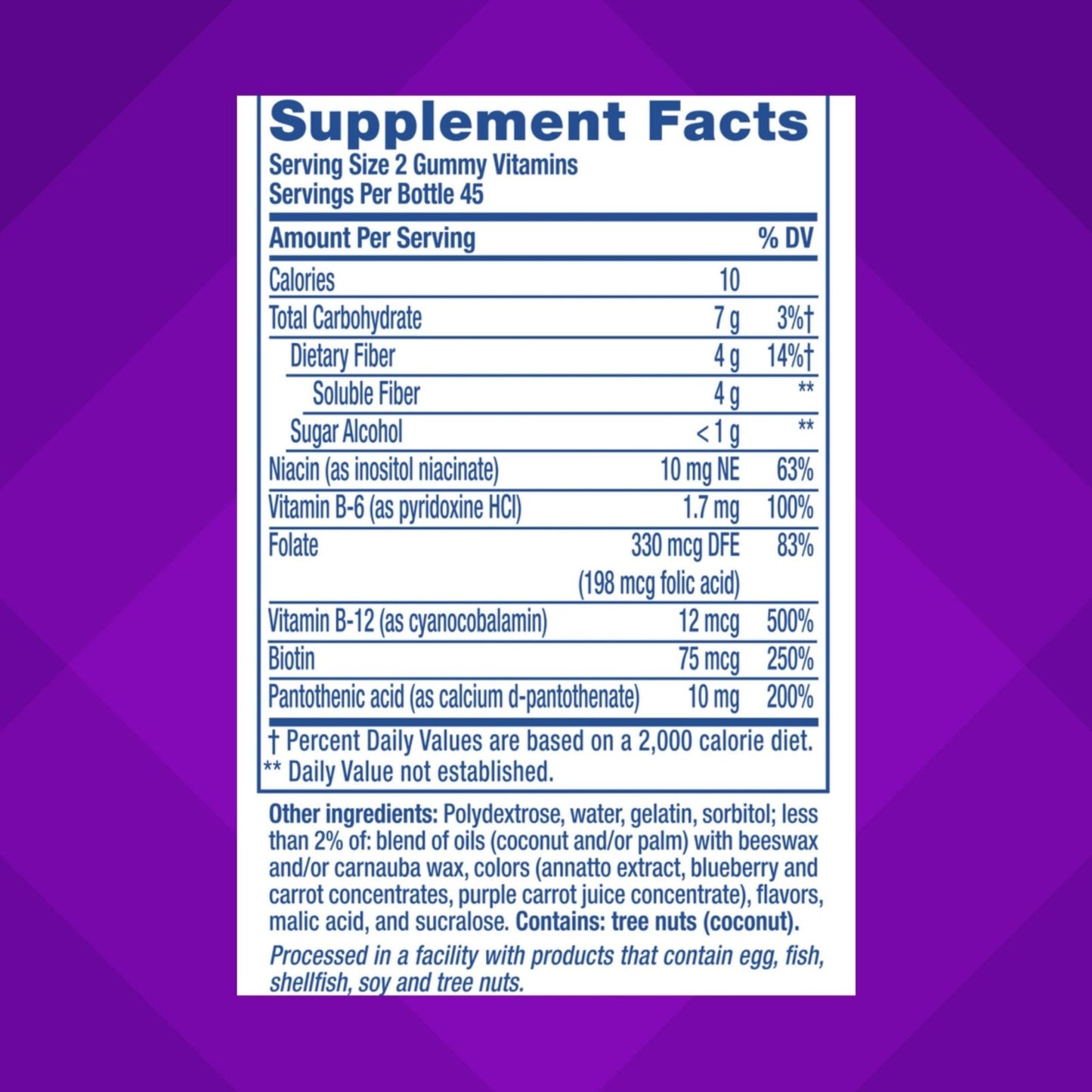 Vitafusion Fiber Well Fit Gummies Supplement, 90 Count (Packaging May Vary) - PrimeBioHealth - canada supplements