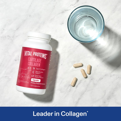 Vital Proteins Cartilage Collagen Pills, Type II Collagen & Chondroitin Sulfate Supplement for Recovery & Healthy Hair, Skin, Nails and Joints - PrimeBioHealth - canada supplements
