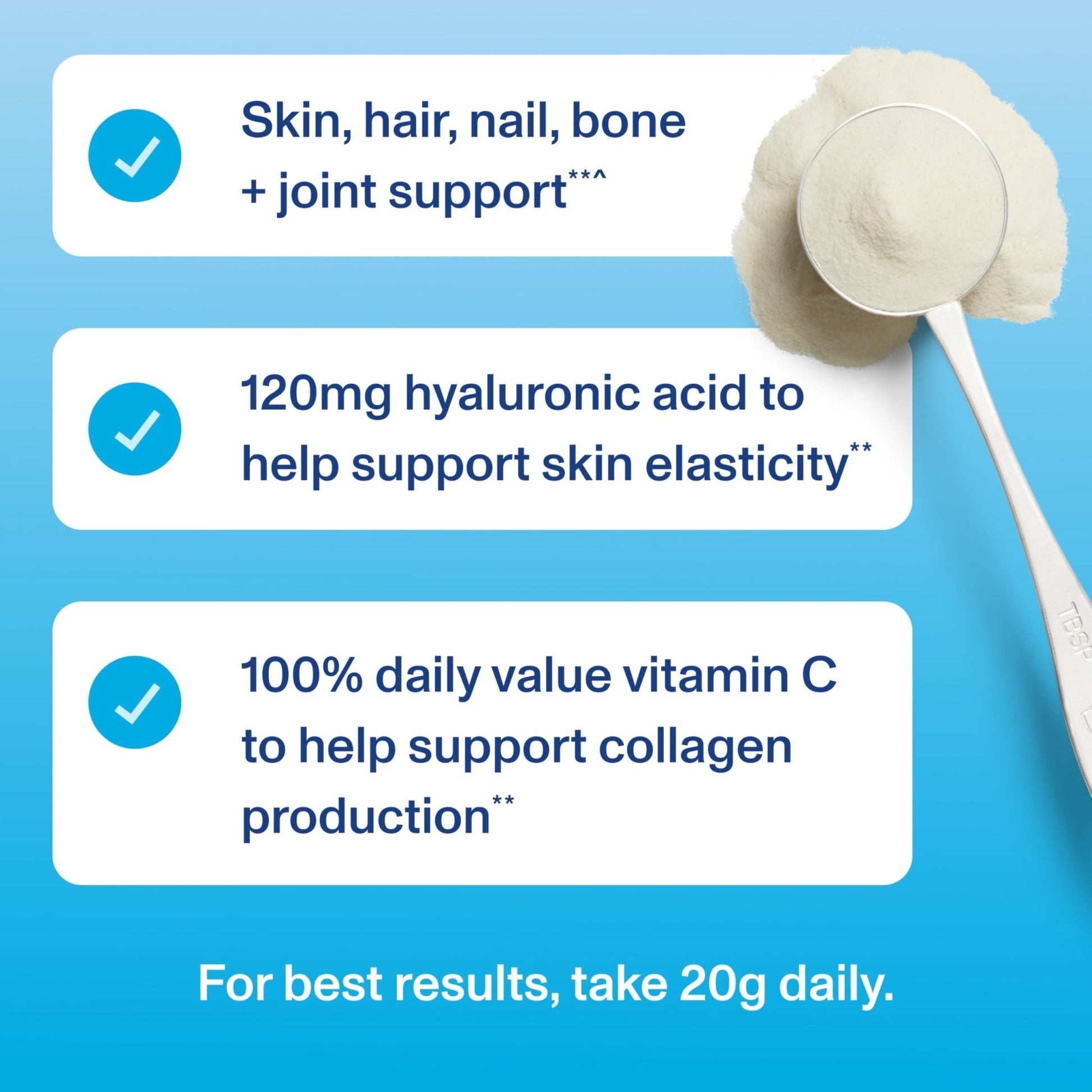 Vital Proteins Collagen Peptides Powder Advanced with Hyaluronic Acid & Vitamin C, 20oz Collagen Protein, Unflavored, 27 Servings - PrimeBioHealth - canada supplements