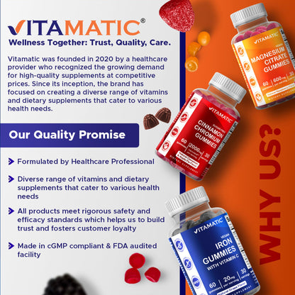 Vitamatic Sugar Free Melatonin 60 mg - 60 Vegetarian Gummies - Non-Habit Forming Supplement - PrimeBioHealth - canada supplements