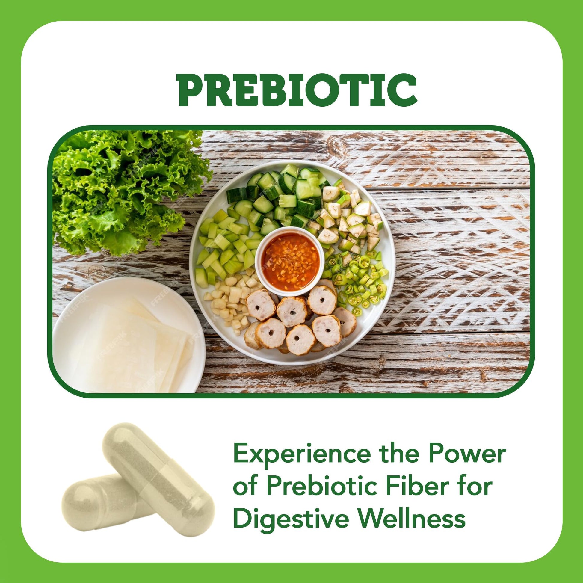 Vitamin Bounty Prebiotic Capsules - PreforPro® Prebiotics Supplement for Women & Men Digestive Health & Advanced Gut Health – No Fiber, No Bloating - PrimeBioHealth - canada supplements