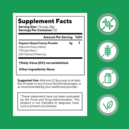 Vitapia Nopal Cactus Extract for Antioxidant, Skin, Metabolism, Wellness, Heart Health Support - 120 Veggie Capsules - Non GMO, Gluten Free Supplement - PrimeBioHealth - canada supplements