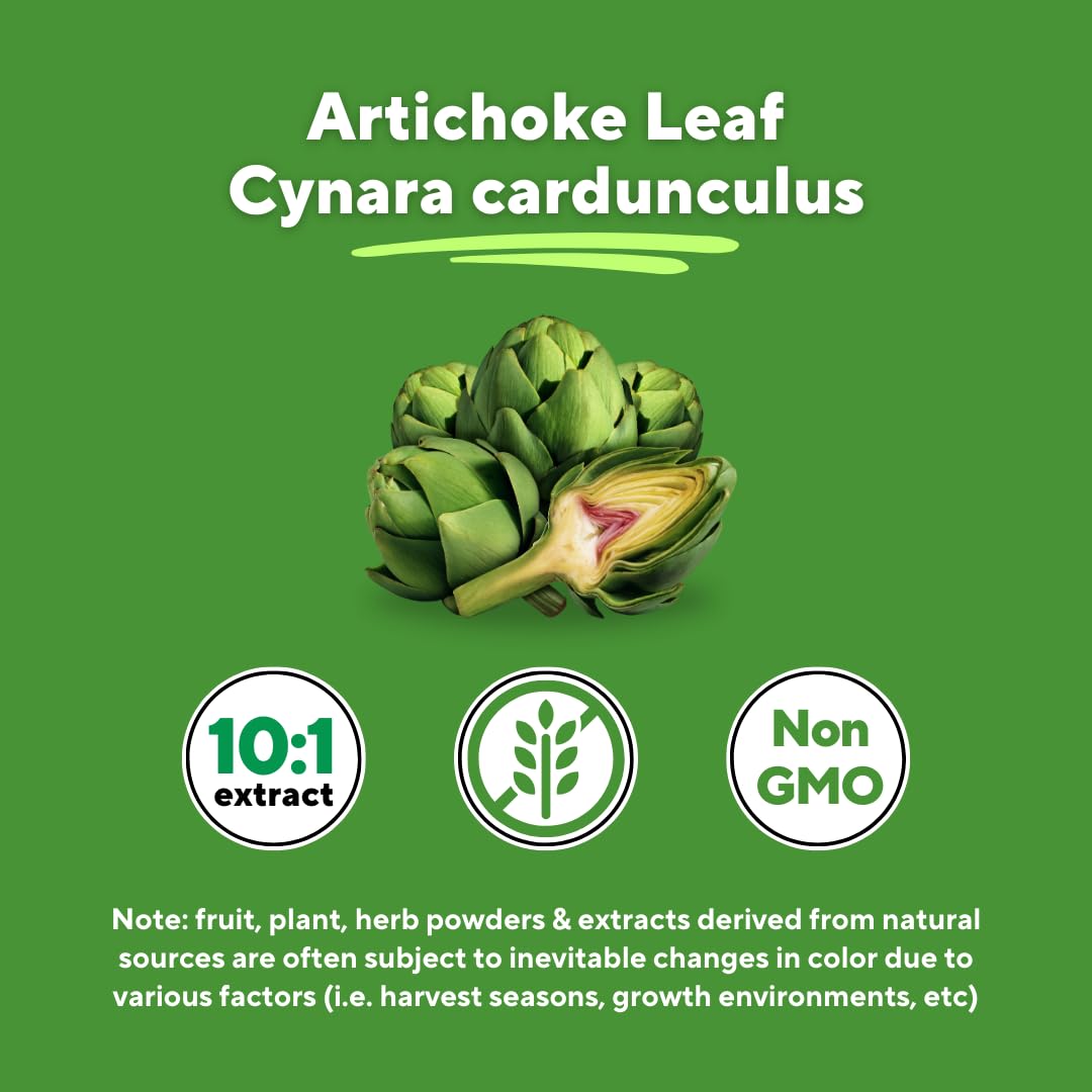 Vitapia Organic Artichoke Extract Supplement - Liver Cleanse Detox & Repair, Liver Health, Digestion, Antioxidant Support - 120 Vegan Capsules, Non GMO, Gluten Free - PrimeBioHealth - canada supplements