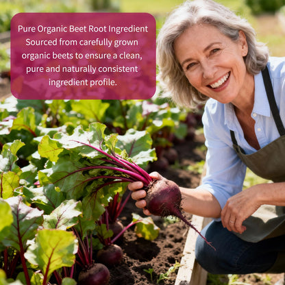 Vitarevive Organic Beet Root Capsules with Beetroot Extract 17850mg 21:1 Concentrated Beetroot Supplement Supports Circulation and Nitric Oxide - PrimeBioHealth - canada supplements