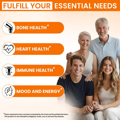 VITBOOST Vitamin D3 K2 Complex - Easy to Swallow - Vitamin D (D3) 5000 IU (125 mcg) & K2(MK-7) 90 mcg | Non-GMO | Gluten-Free - PrimeBioHealth - canada supplements