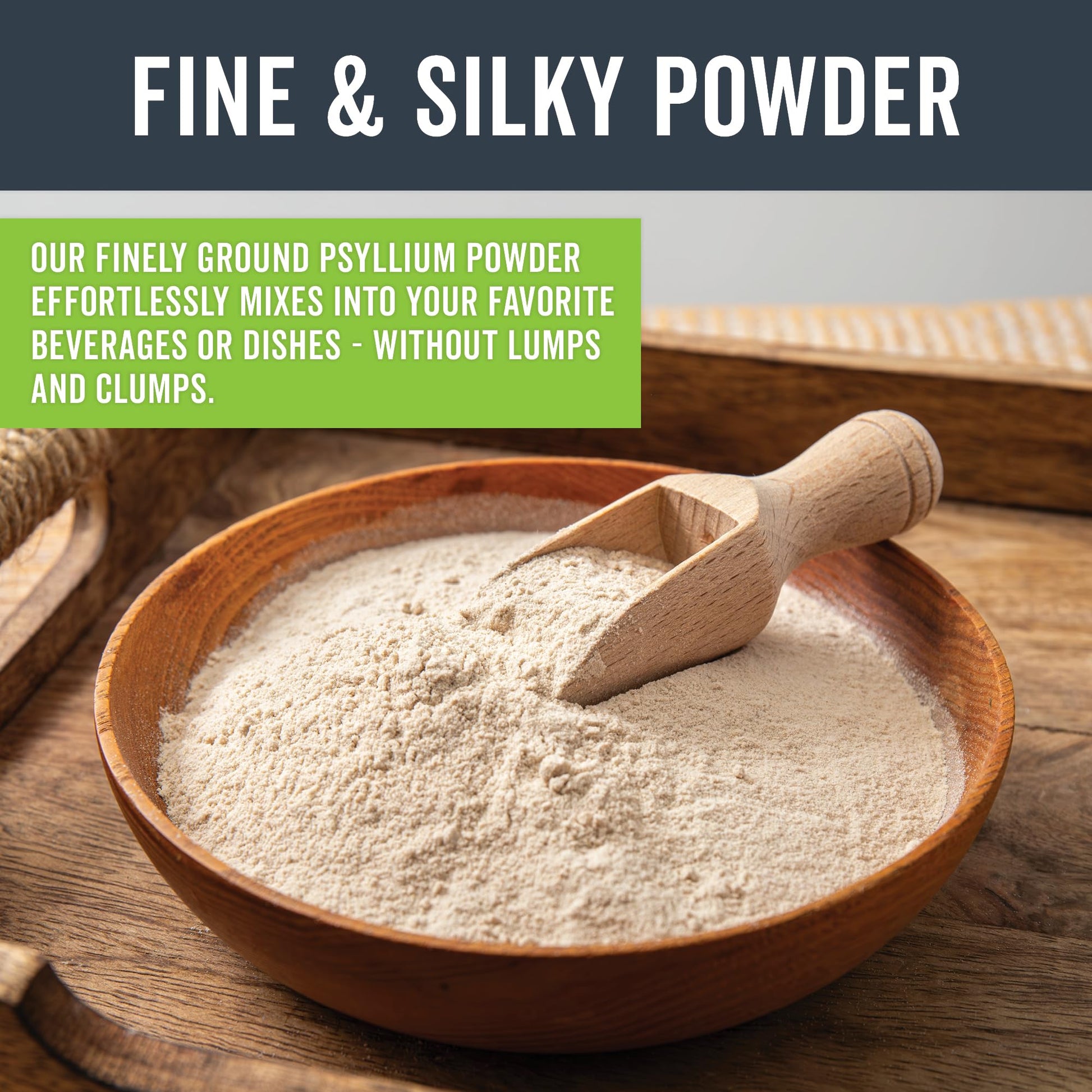 Viva Naturals Organic Psyllium Husk Powder, 24 oz – Finely Ground, Unflavored, Vegan, Keto, Paleo, Non-GMO Plant-Based Superfood, Good Source of Fiber for Gluten-Free Baking, Juices & Smoothies - PrimeBioHealth - canada supplements