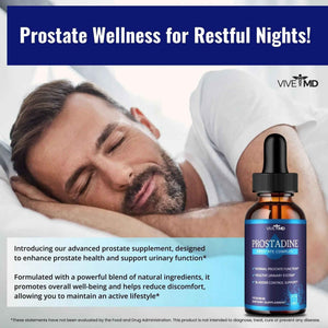 VIVE MD Prostadine Drops for Prostate Health, Bladder Urinating Issues - Prostadine Official Drop Formula - Extra Strength with Pomegranate, Prostadine Reviews (Package of 5)