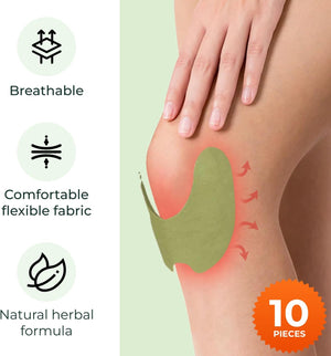 Wellnee & Wellamoon Wellness Pack: Herbal Knee Comfort Patches (10 Count) & Natural Sleep Support Patches (28 Count) – Joint & Muscle Comfort with Plant-Based Sleep Aid - PrimeBioHealth - canada supplements