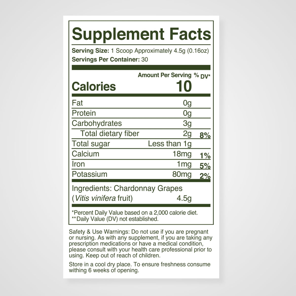 WellVine Premium Smart Prebiotic Gut Health Supplement Powder for Men & Women | Digestive Support & Gut Health With 100% Upcycled Chardonnay Grapes | Plant-Based - PrimeBioHealth - canada supplements