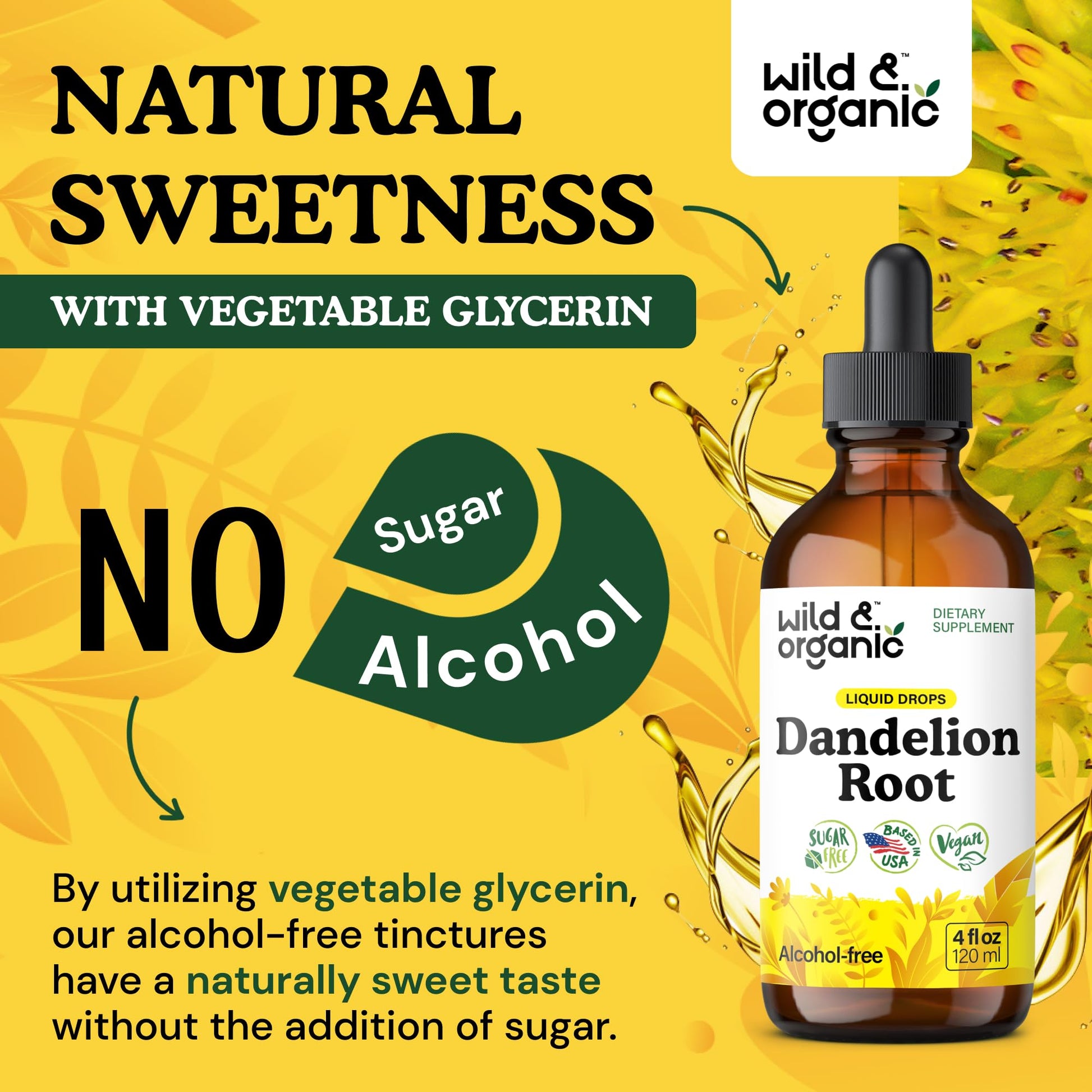 Wild & Organic Rhodiola Rosea Tincture - Rhodiola Rosea Supplement for Mood Support - Relaxing Root Extract Liquid Drops - Vegan, Sugar & Alcohol-Free - 4 fl oz - PrimeBioHealth - canada supplements