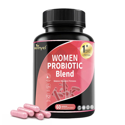 WINYEL Vaginal Probiotics for Women with Prebiotics & Herbal Blend – pH Balance & Feminine Health Support – Multi-Strain Lactobacillus for Vaginal Flora, - PrimeBioHealth - canada supplements