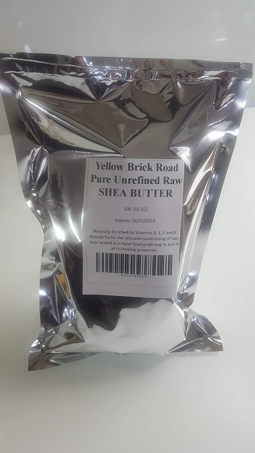 Yellow Brick Road 100% Raw Unrefined Shea Butter-African Grade a Ivory 1 Pound (16oz)… - PrimeBioHealth - canada supplements
