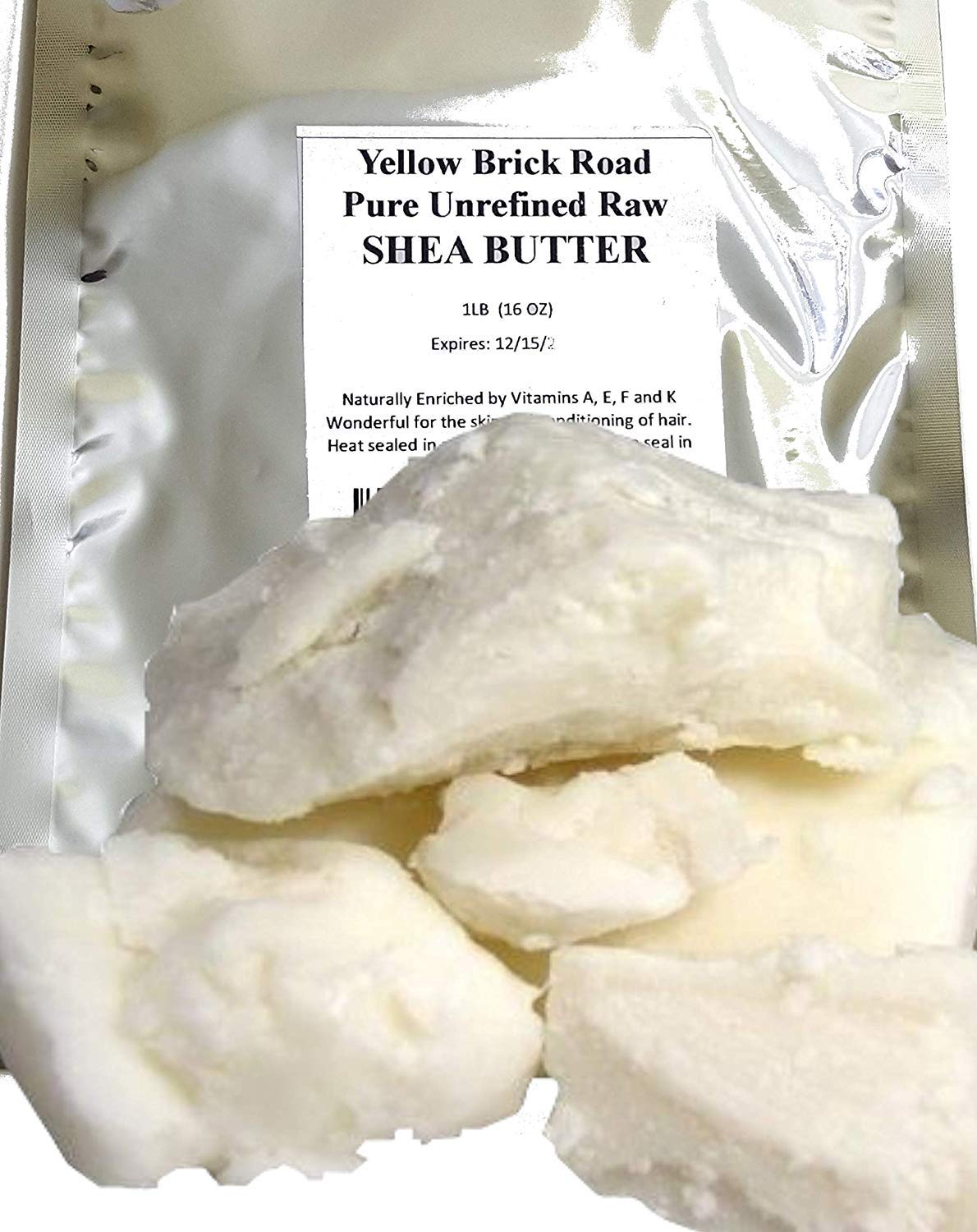Yellow Brick Road 100% Raw Unrefined Shea Butter-African Grade a Ivory 1 Pound (16oz)… - PrimeBioHealth - canada supplements