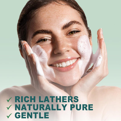 Yoken Pure Castile Liquid Soap Organic (EWG Verified, Unscented, 8 OZ), Made with Organic Oils, No Added Fragrance, Vegan, Castile Soap Liquid for Face - PrimeBioHealth - canada supplements