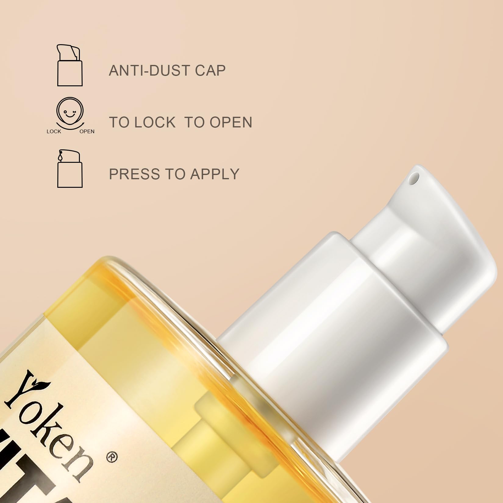 Yoken Vitamin E Oil 8 Oz Vitamin E oil for Skin Vitamine oils for Face Perfect Bath and Body Oil Cold Pressed Hexane - PrimeBioHealth - canada supplements